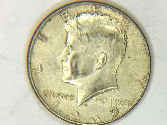 1969 D Kennedy Half Dollar