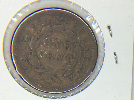 1854 Large Cent