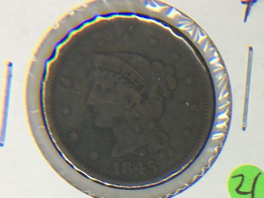 1845 Large Cent