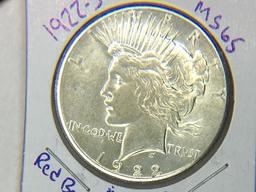 1922 S Peace Dollar