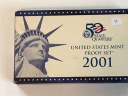 2001 U.S. Mint Proof Set