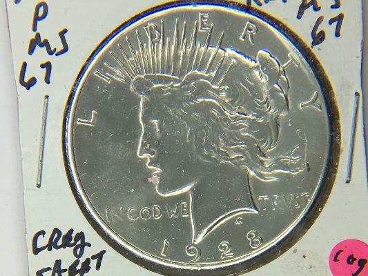 1928 P Peace Dollar