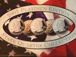 2002 platinum edition state quarter collection