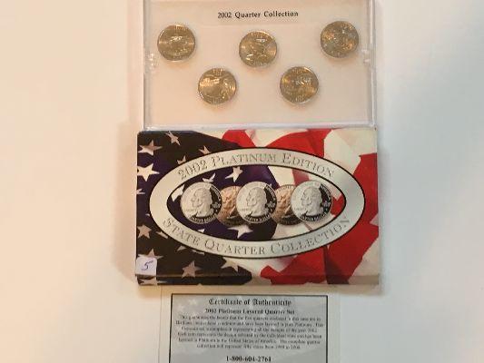 2002 platinum edition state quarter collection