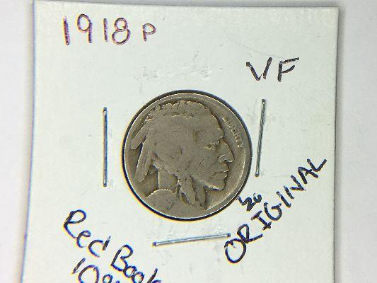 1918 P Buffalo Nickel