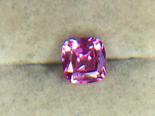 2.8 Carat Radiant Cut Red Topaz