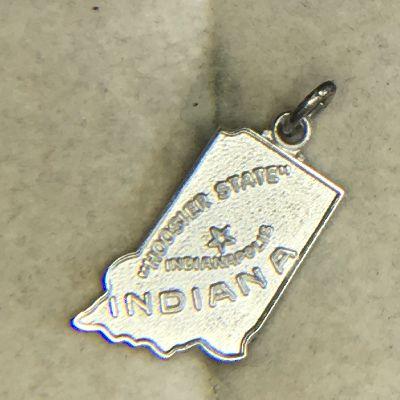 .925 Ladies Charm Vintage – State Indiana