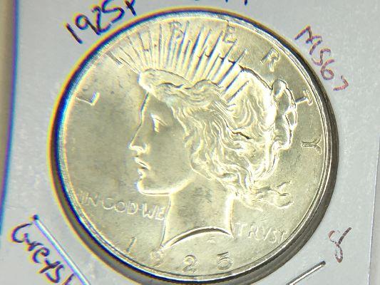 1925 P Peace Dollar