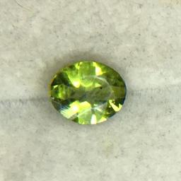 2 Carat Oval Cut Peridot