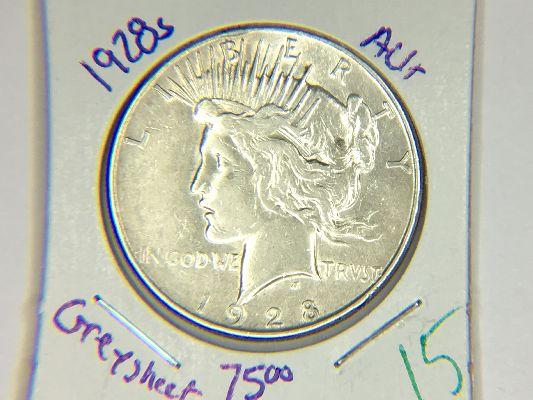 1928 S Peace Dollar