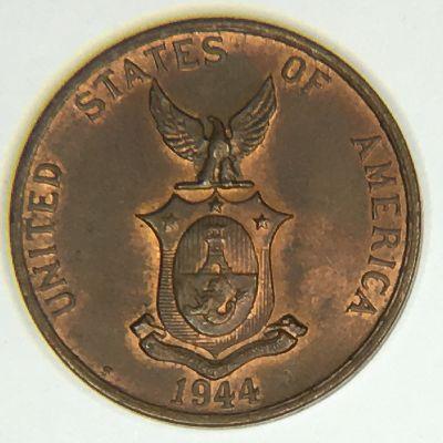 1944 Philippines 1 Centavos