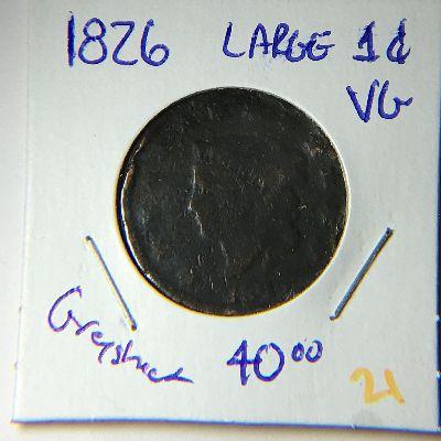 1826 Large Cent