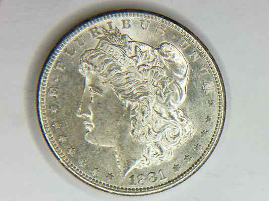 1881 S Morgan Dollar