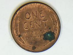 1955 Lincoln Cent Partial Double Date