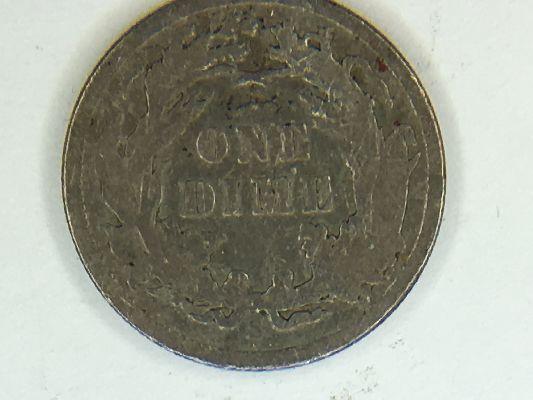 1890 S Liberty Seated Dime