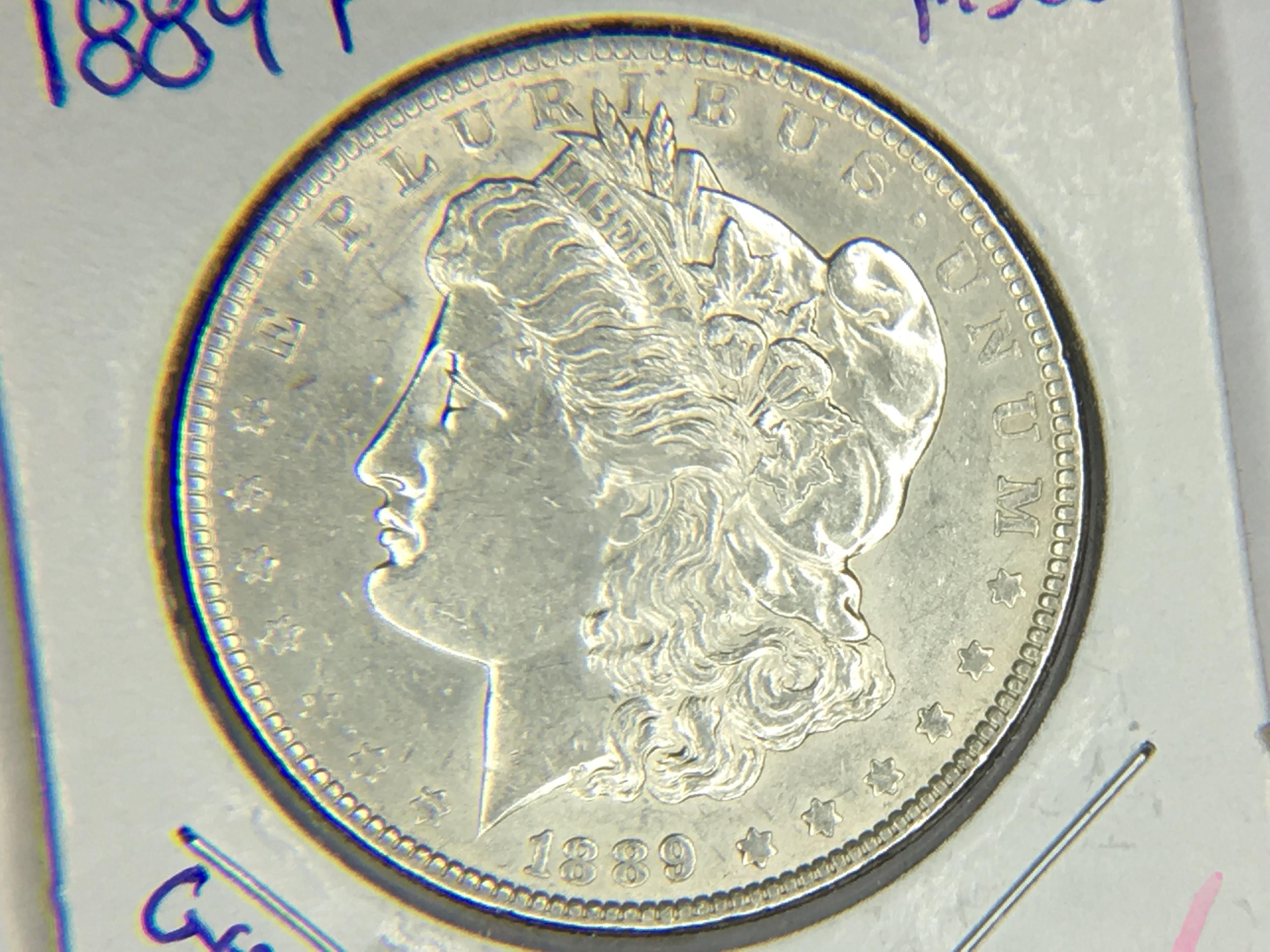 1889 Morgan Dollar