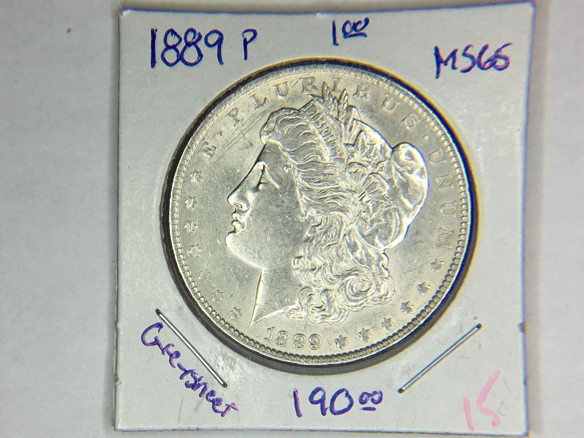 1889 Morgan Dollar