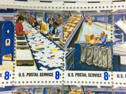 (50) 8 Cent U. S. Postal Service Sheet
