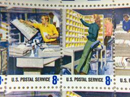 (50) 8 Cent U. S. Postal Service Sheet