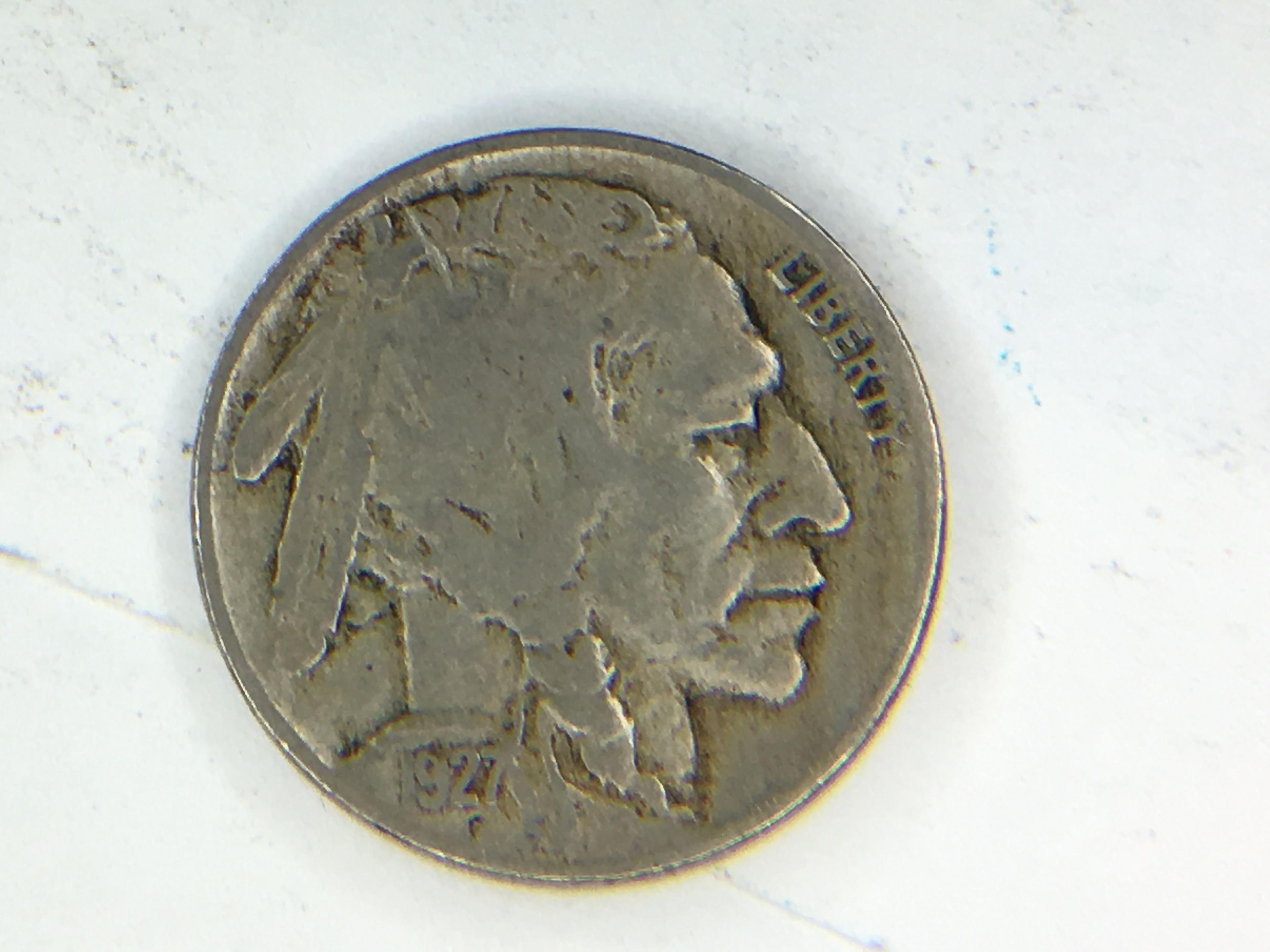 1927 Buffalo Nickel