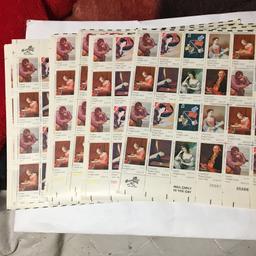 (32) U. S. 10 Cent Letters 18 Sheets Of Stamps