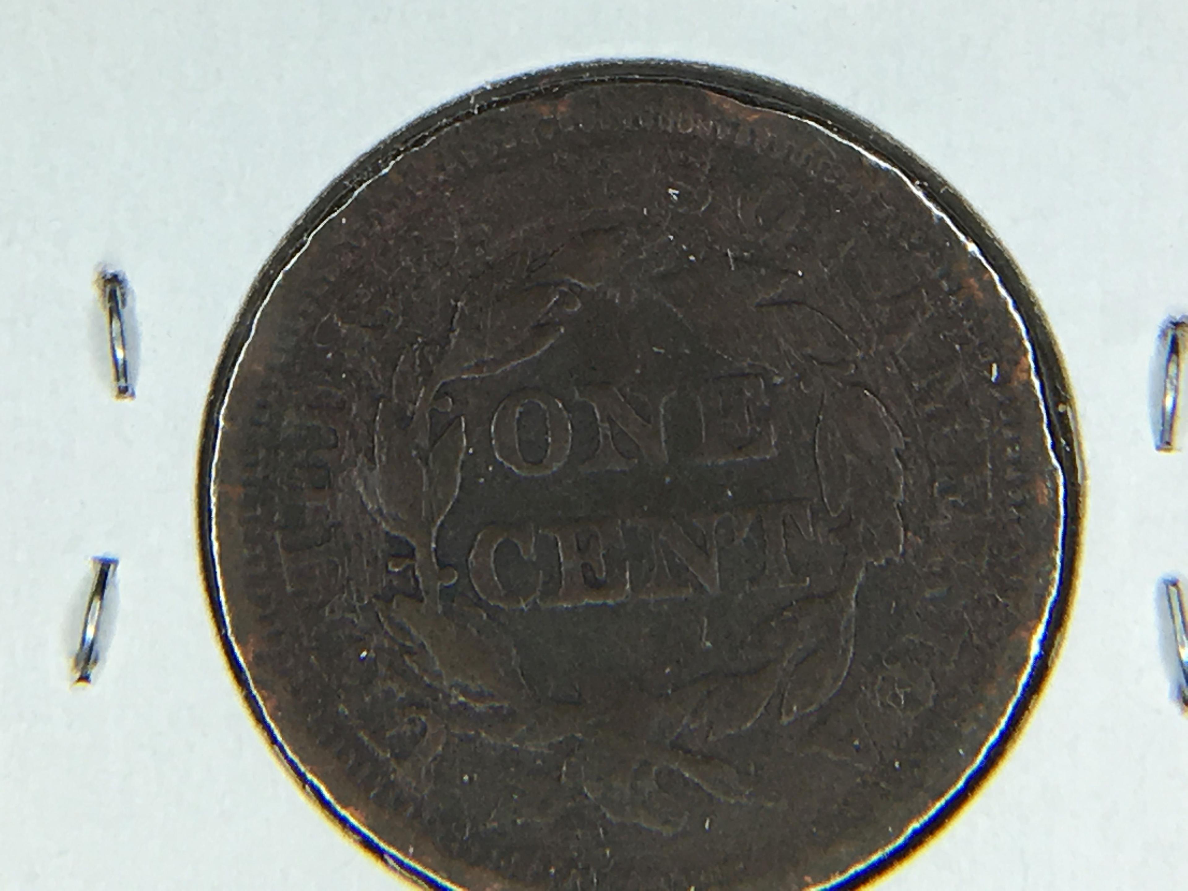 1845 Large Cent