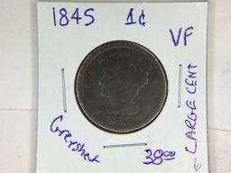 1845 Large Cent