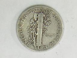 1942 Mercury Dime