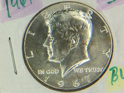 1967 Kennedy Half Dollar