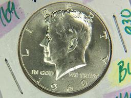 1969 Kennedy Half Dollar