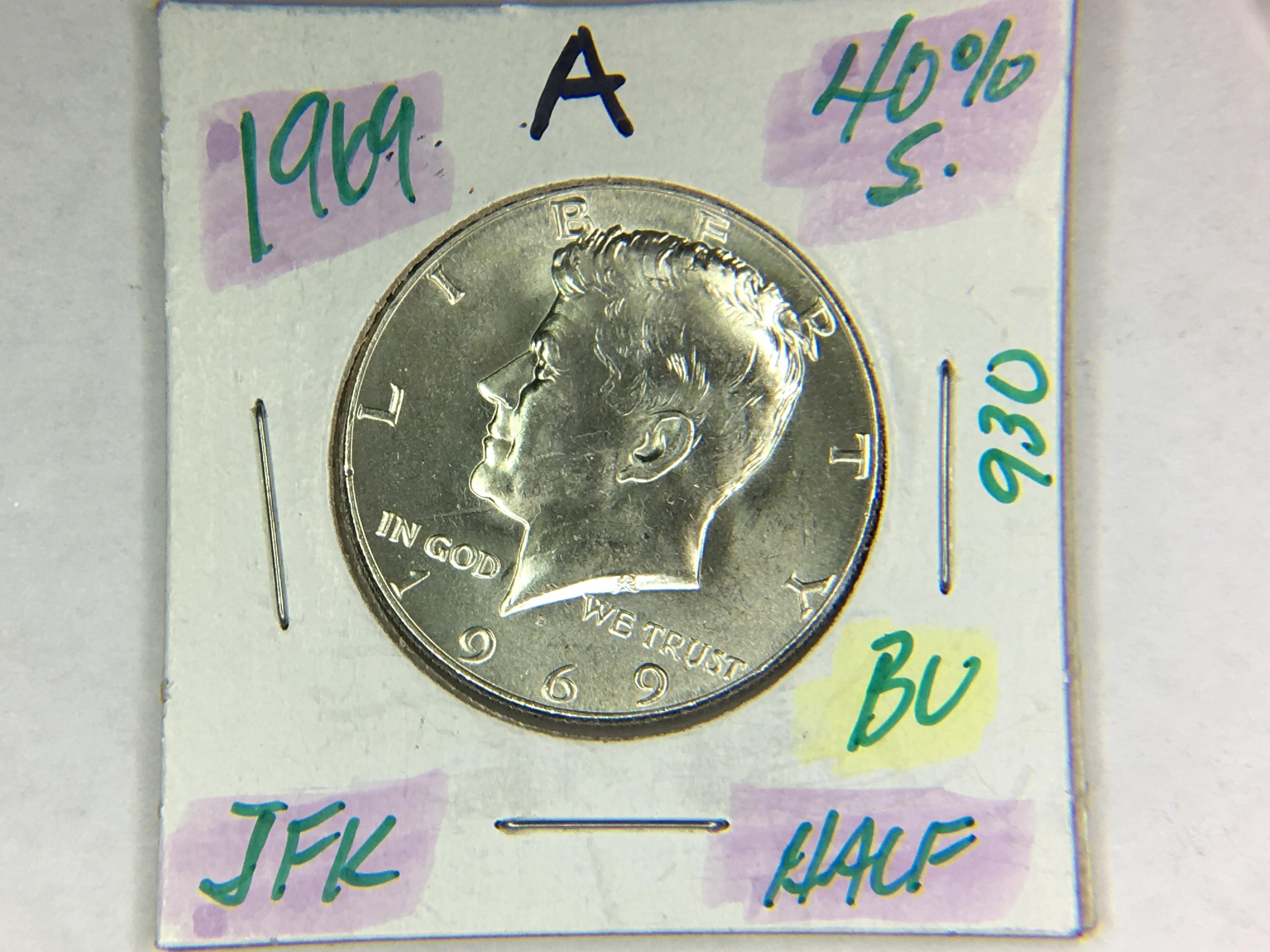 1969 Kennedy Half Dollar