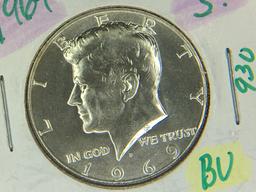 1969 D Kennedy Half Dollar