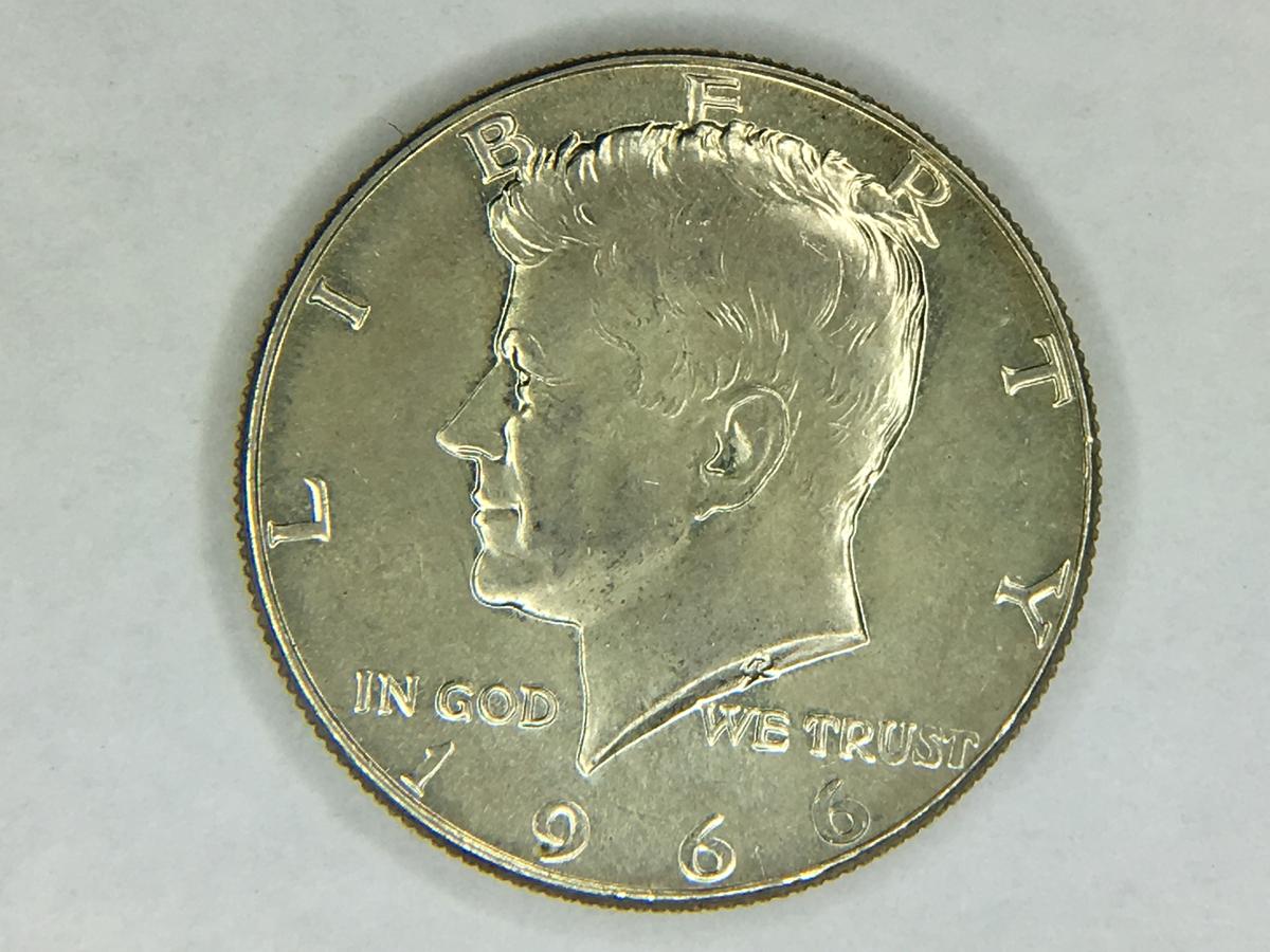 1966 Kennedy Half Dollar