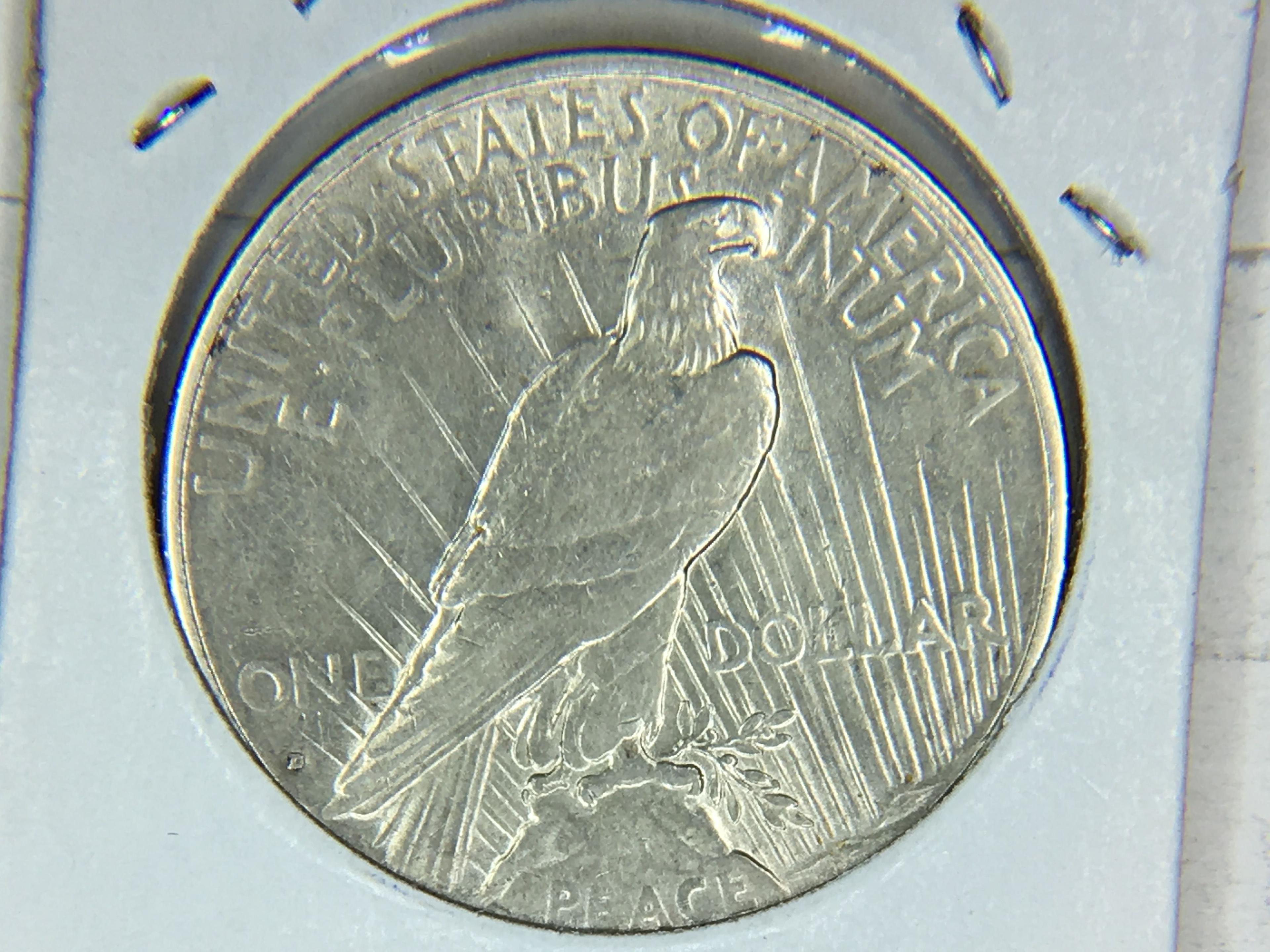 1934 D Peace Dollar