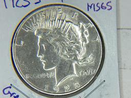 1923 S Peace Dollar