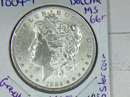 1884 P Morgan Dollar