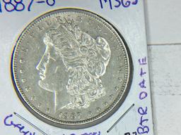 1887 O Morgan Dollar