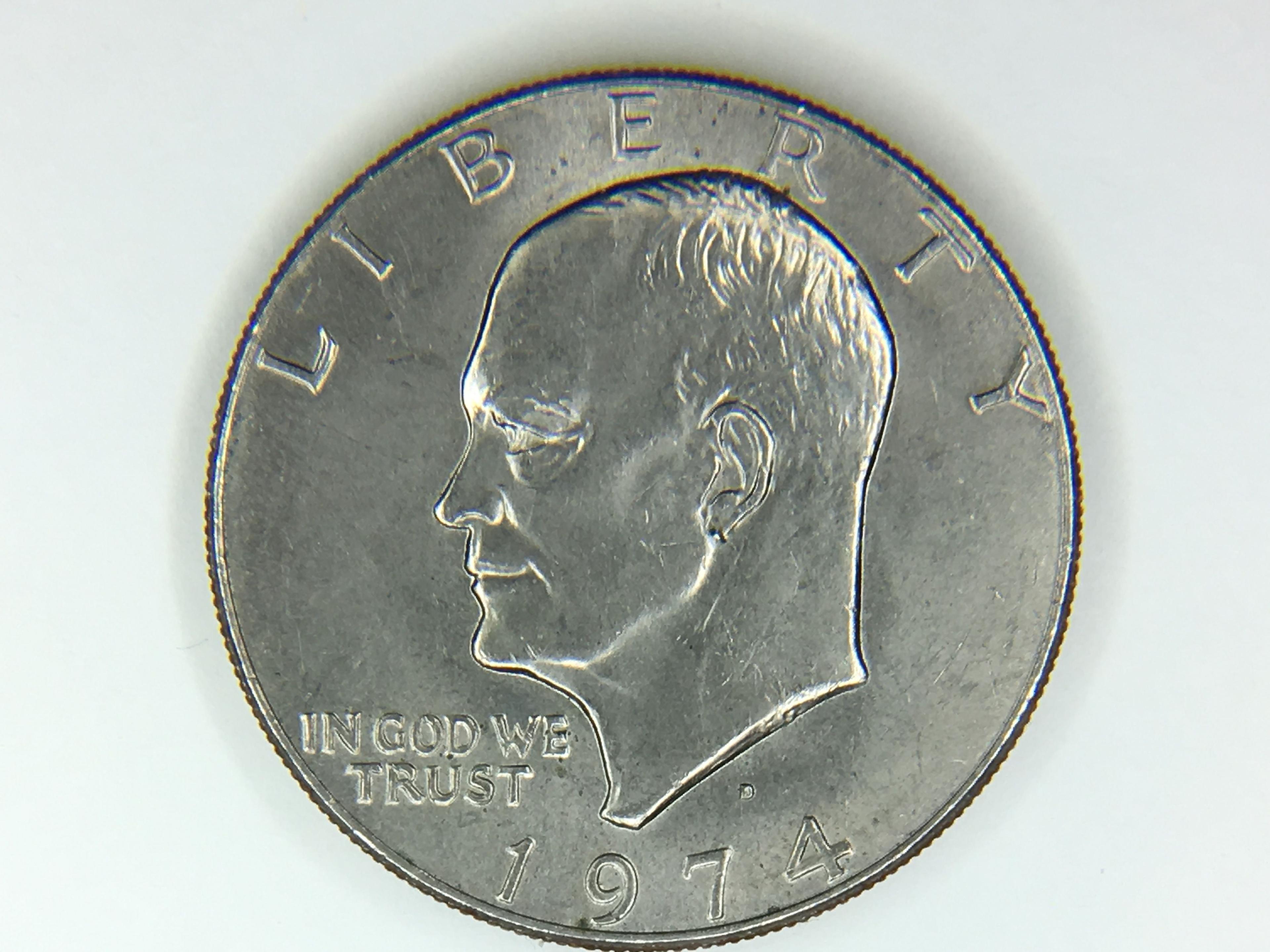 1934 D Eisenhower Dollar