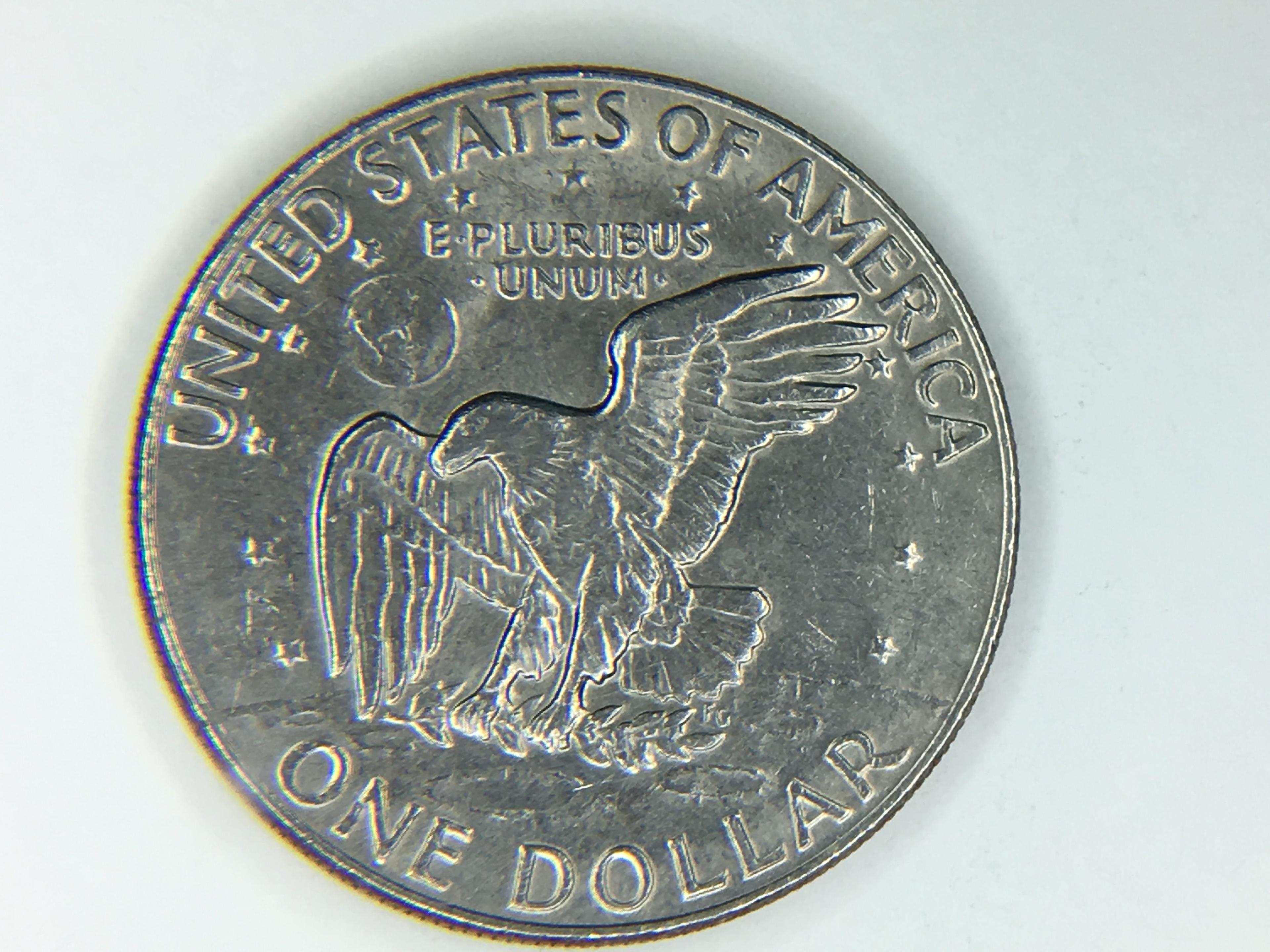 1977 D Eisenhower Dollar