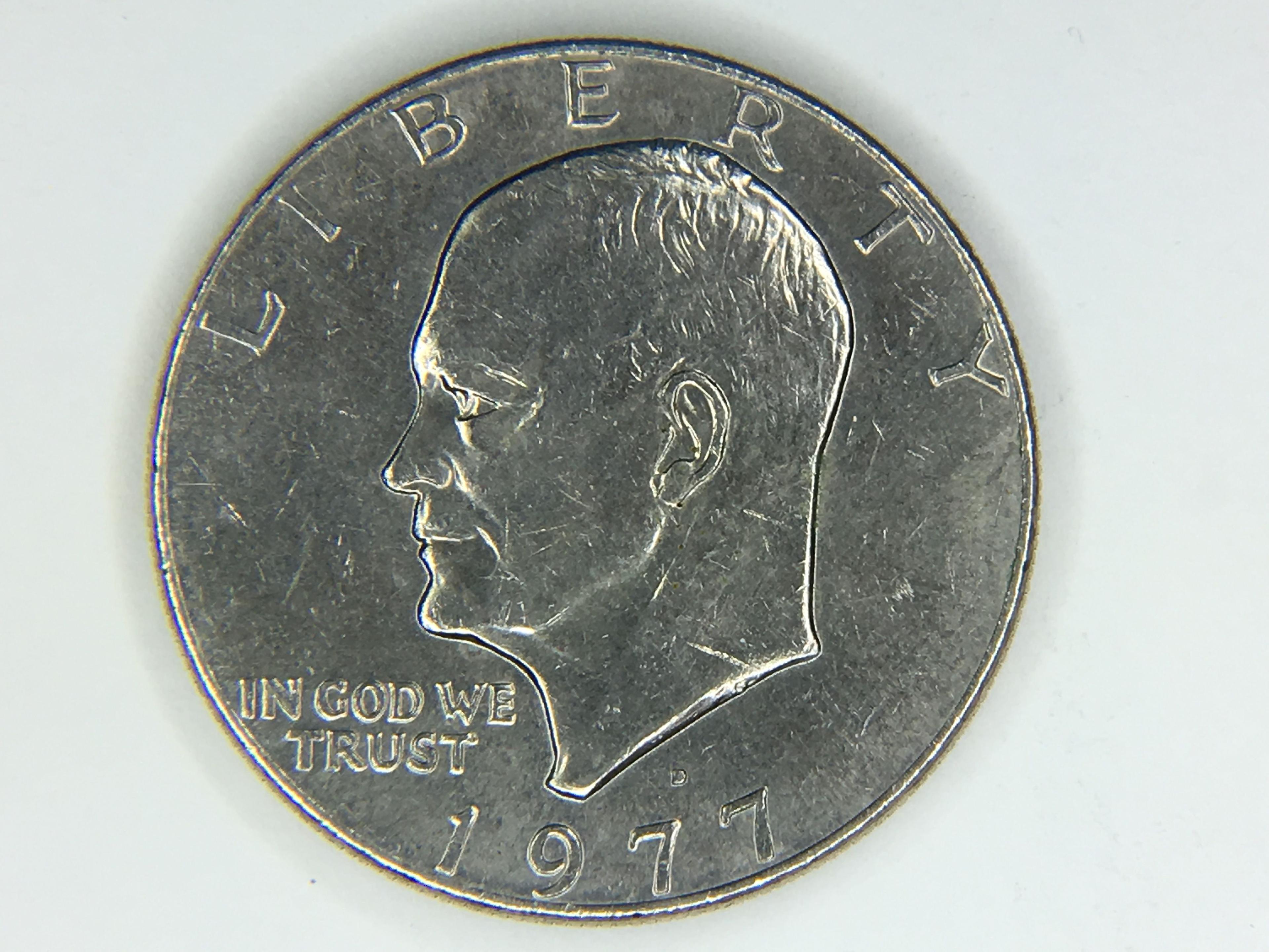 1977 D Eisenhower Dollar