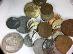 (25) Foreign Coins