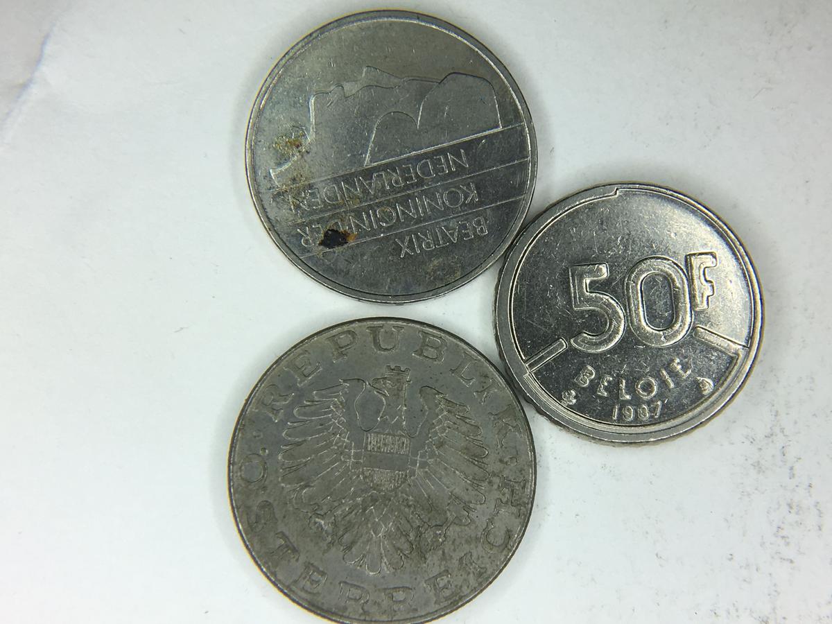 (3) Foreign Coins