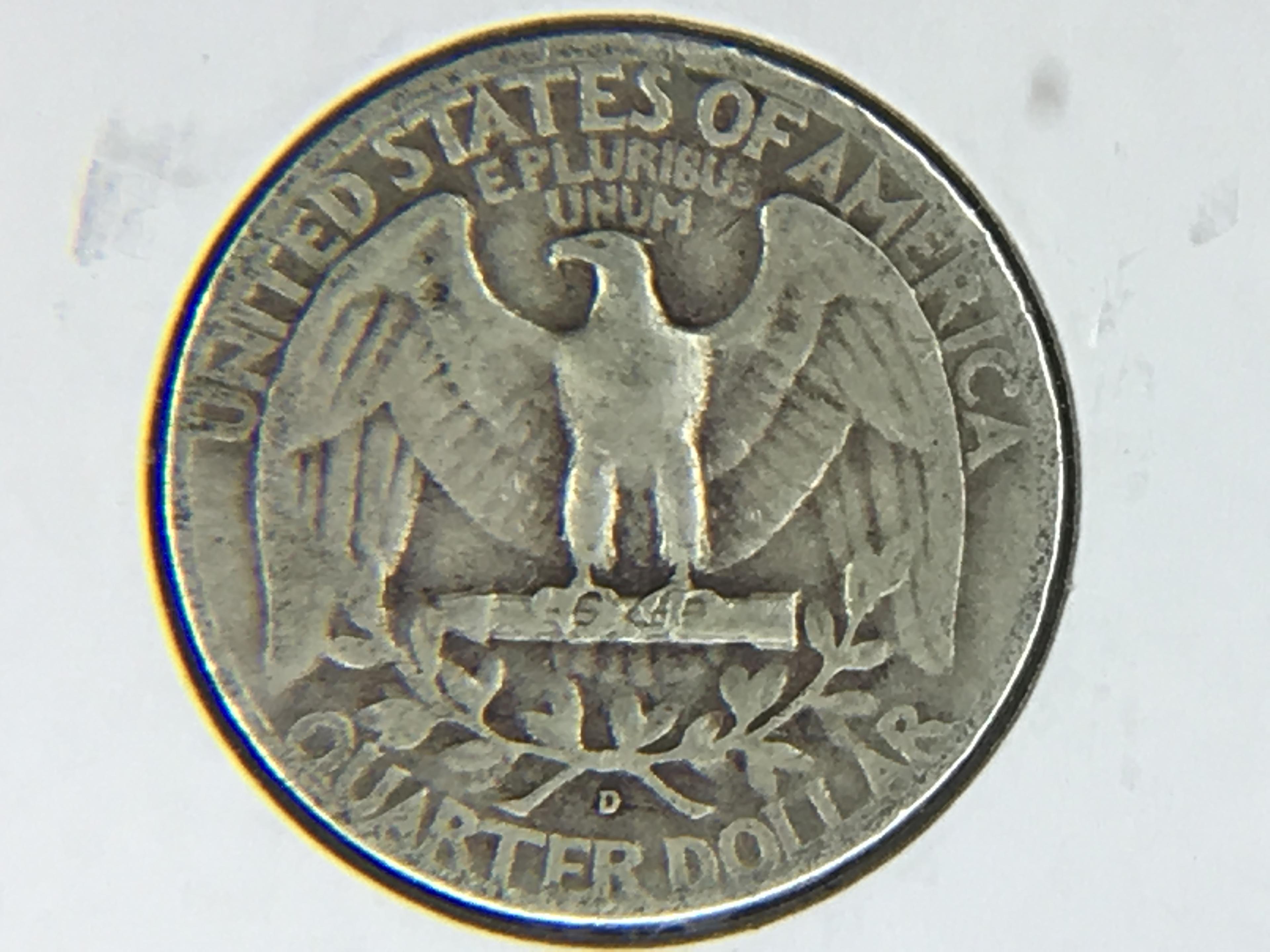 1951 D Washington Quarter