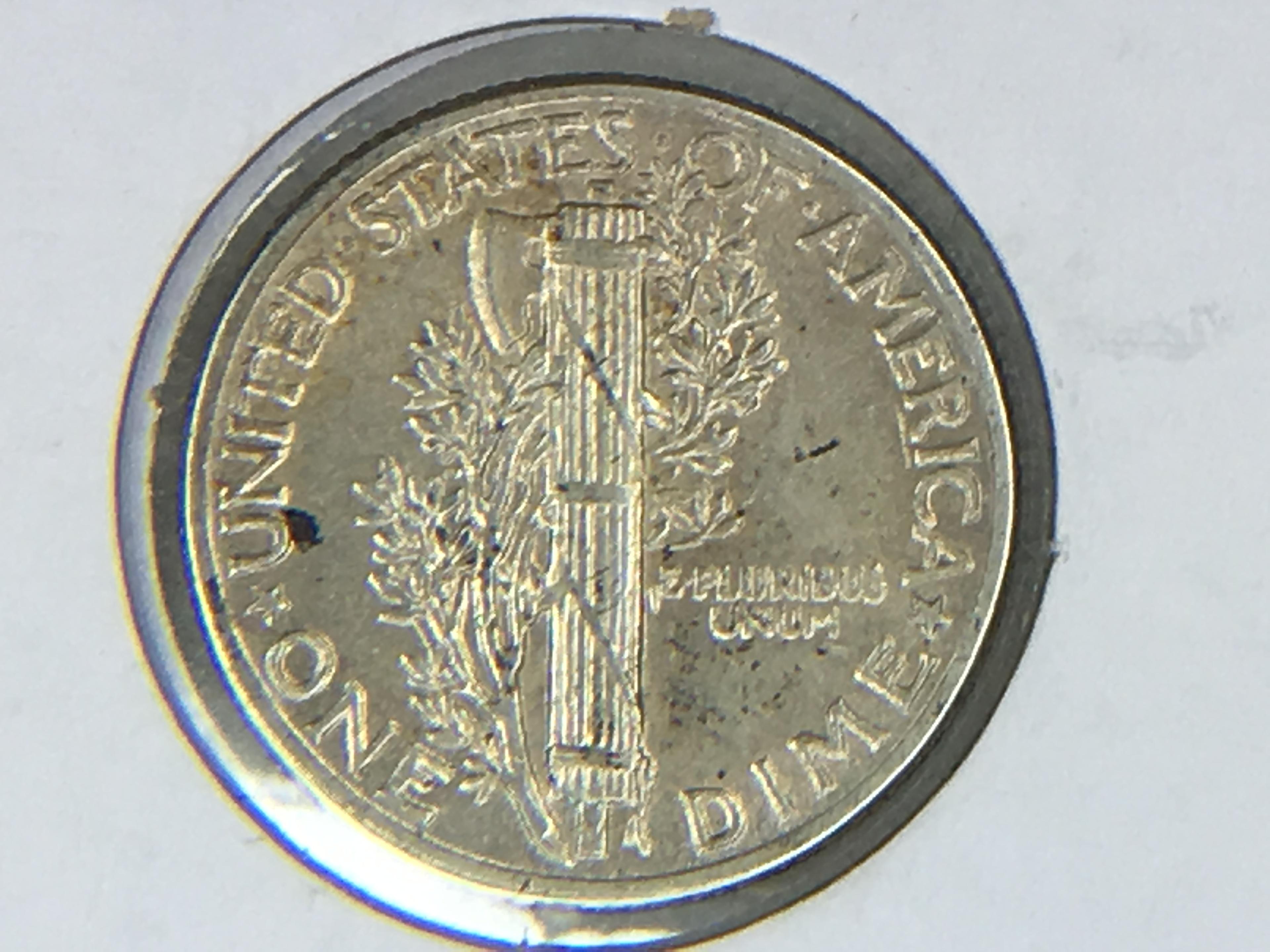 1943 Mercury Dime