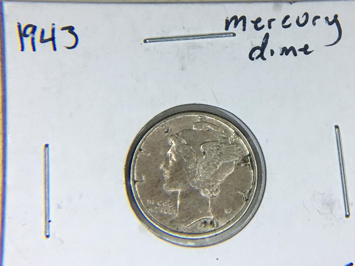 1943 Mercury Dime