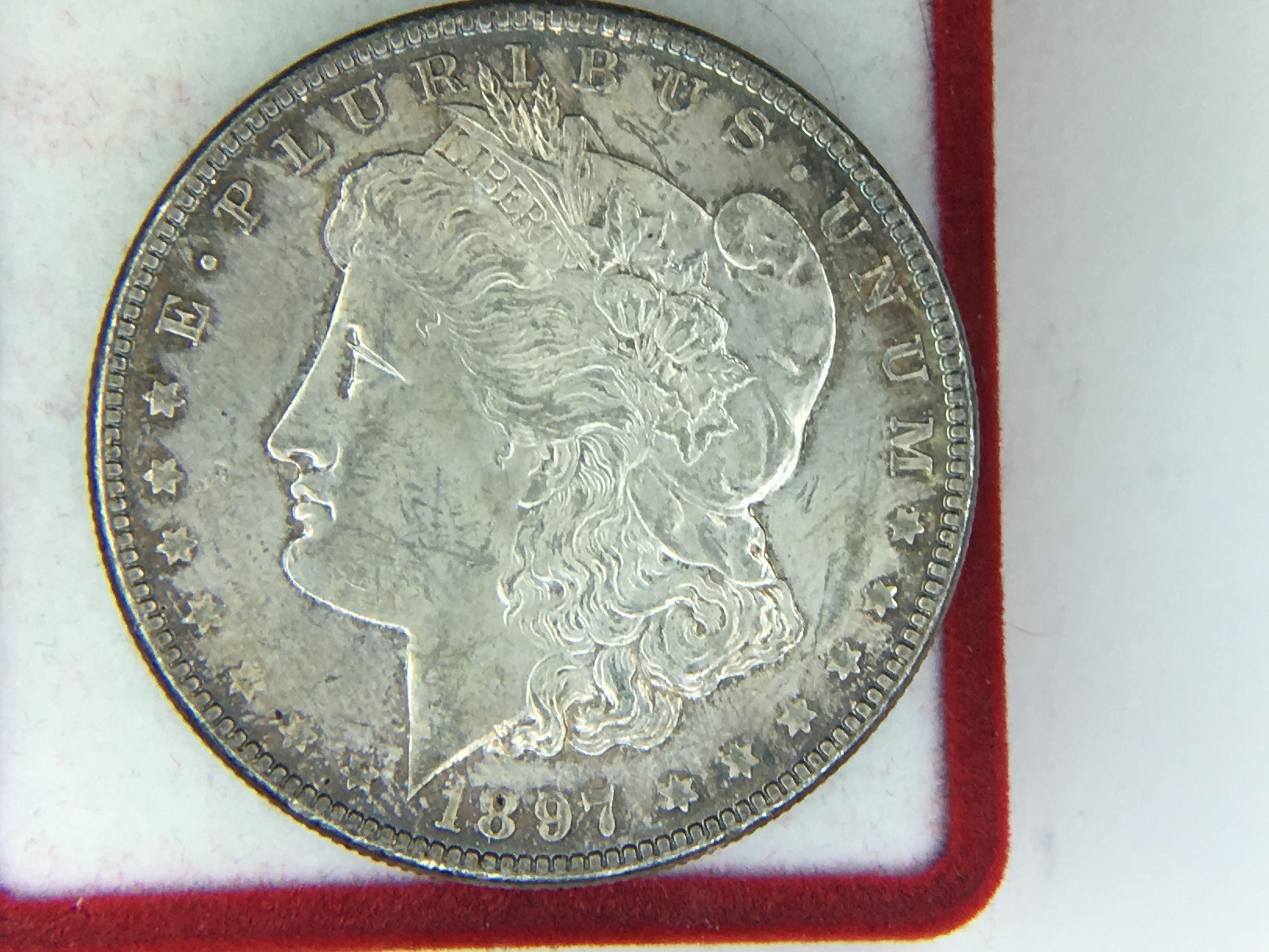 1897 Morgan Silver Dollar