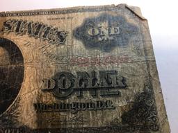 1917 George Washington One Dollar Note
