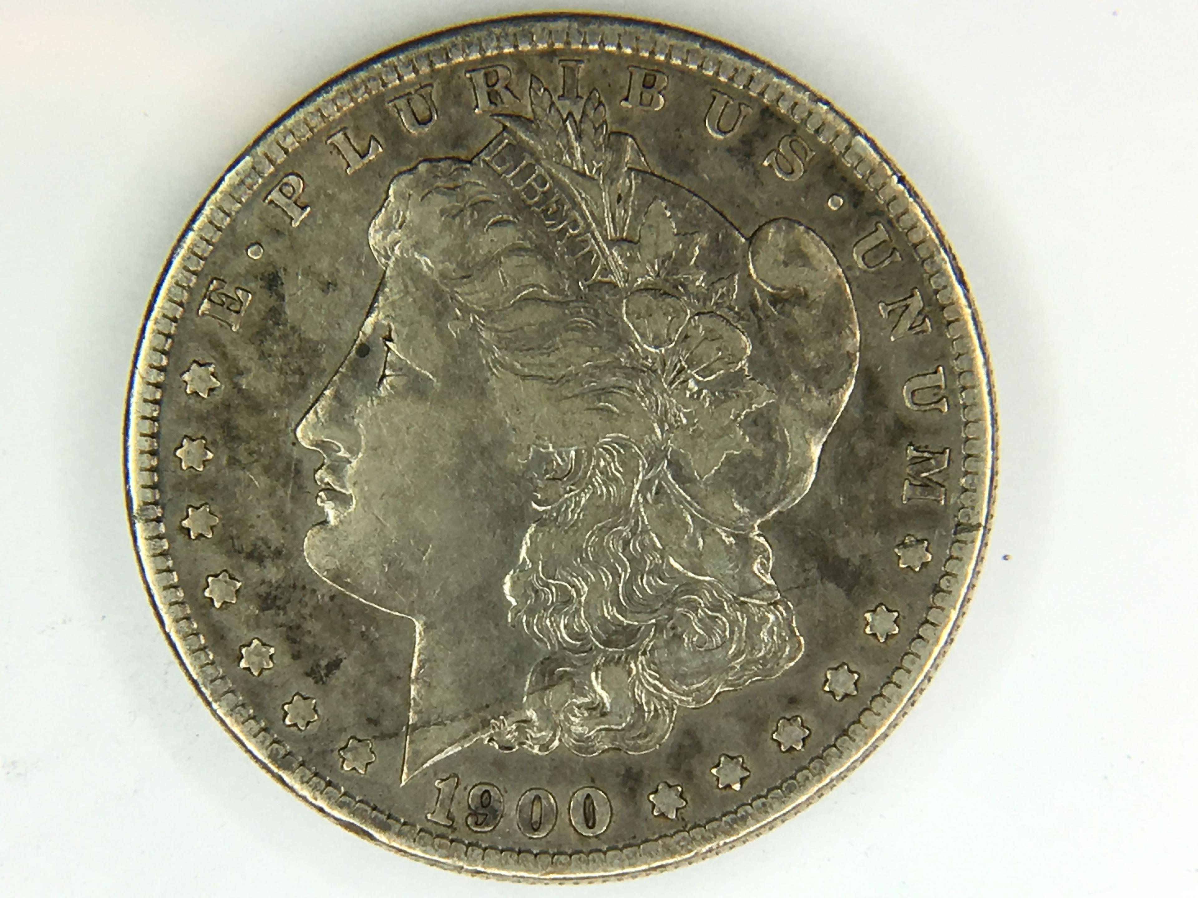 1900 – S Morgan Silver Dollar