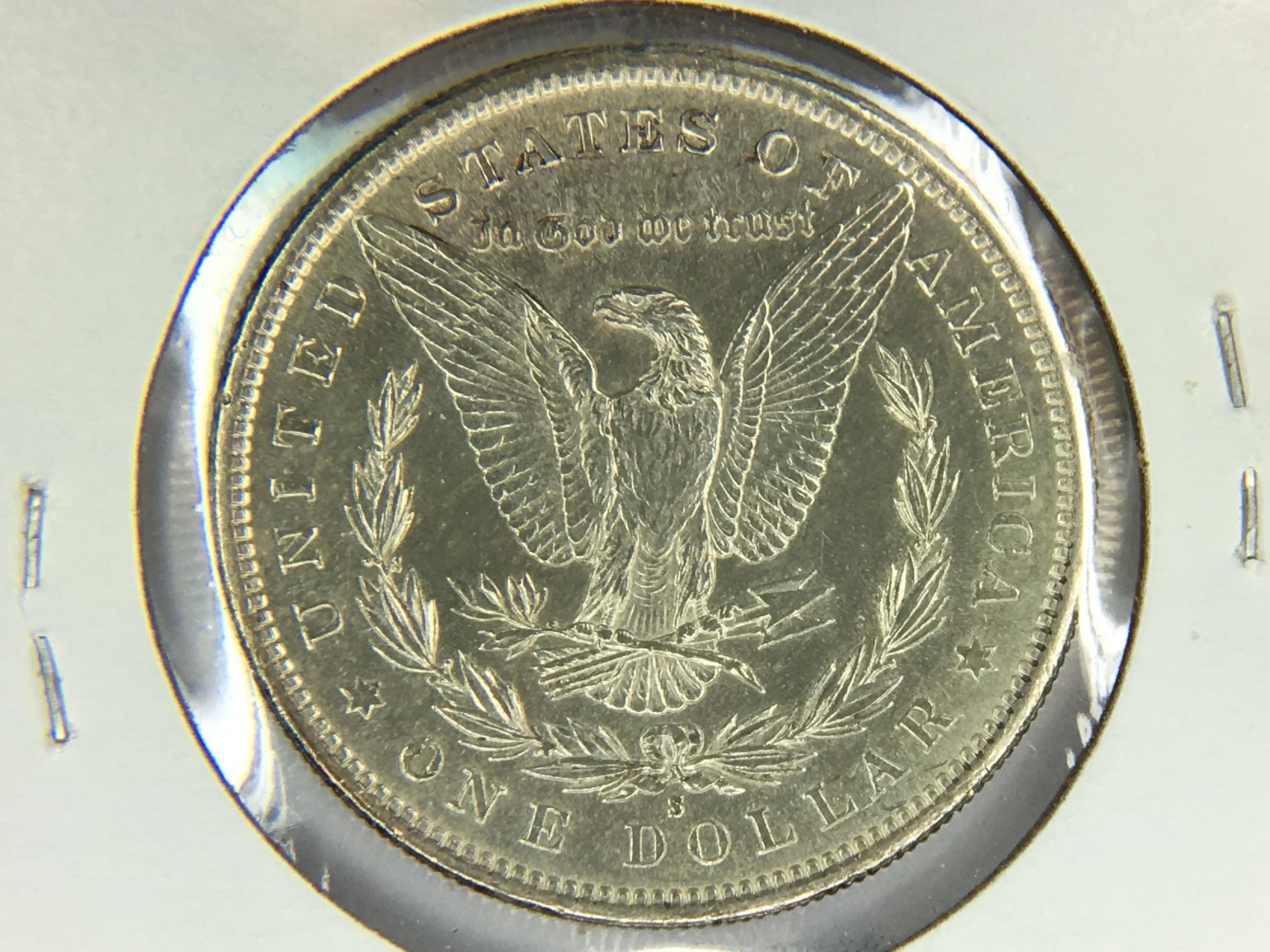 1881 – S Morgan Silver Dollar