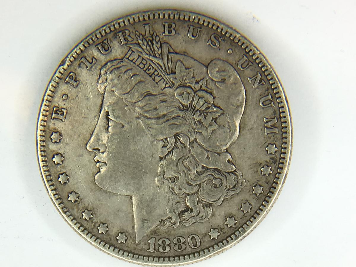 1880 Morgan Silver Dollar